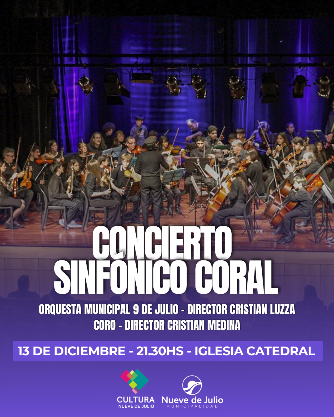 CONCIERTO SINFÓNICO CORAL